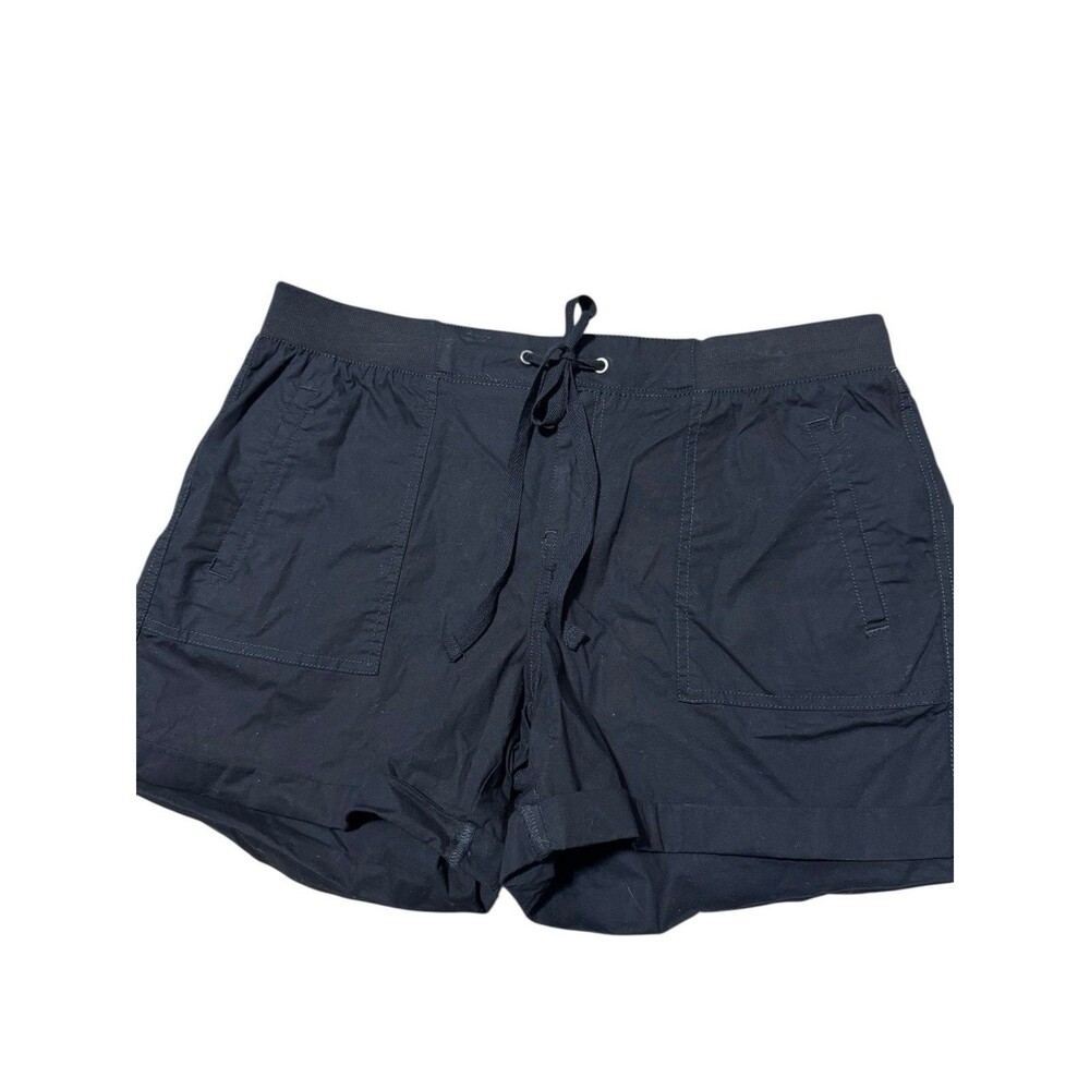 Liz Claiborne Size 12 Black Classic Tropical Safari Shorts NWT - Picture 2 of 9
